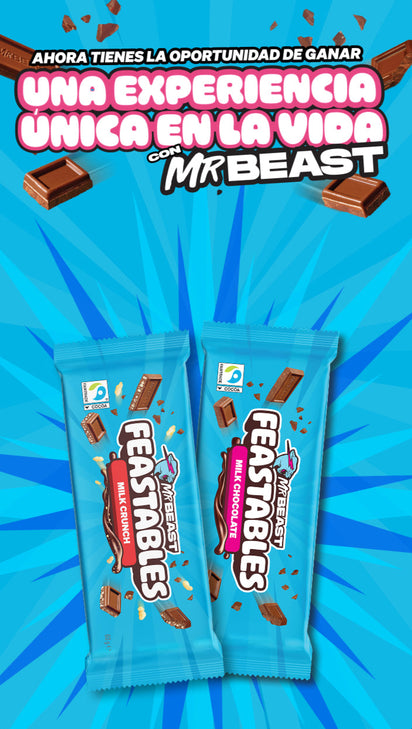 AHORE TINES LA OPORTUNIDAD DE GANAR 
UNA EXPERIENCIA UNICA EN LA VIDA
CON MR BEAST